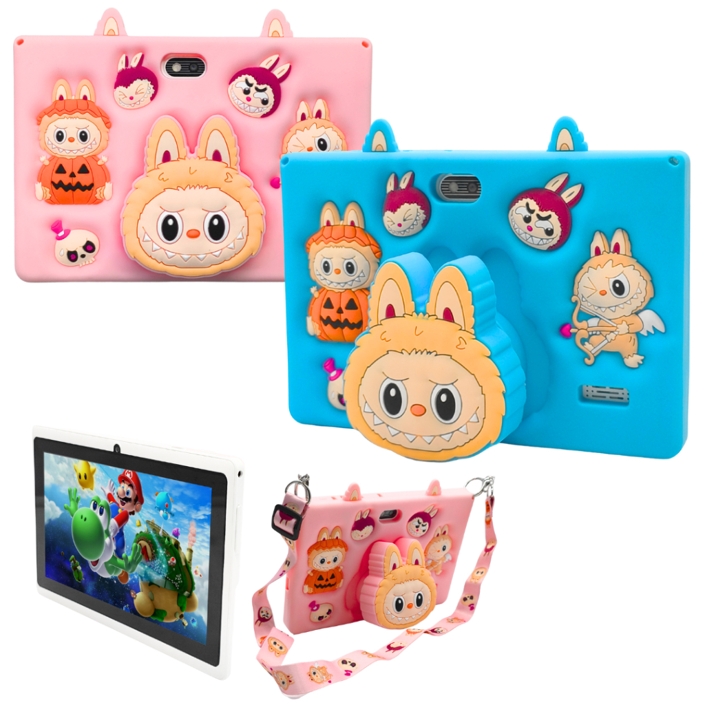 Tablet Infantil 7” Android 12 4GB RAM 64GB Labubu Seguro e Divertido ...