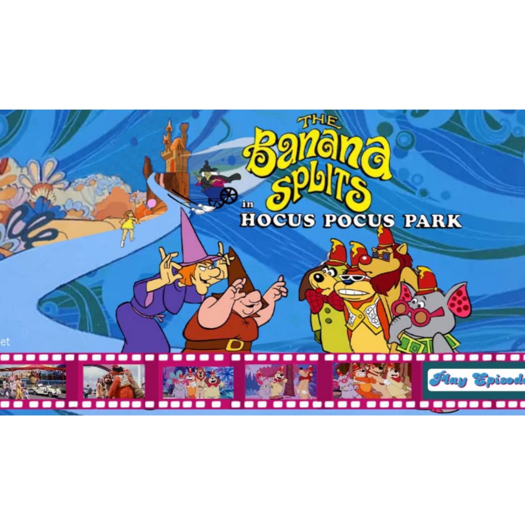 DVD - The Banana Splits in Hocus Pocus Park Desenho clássico
