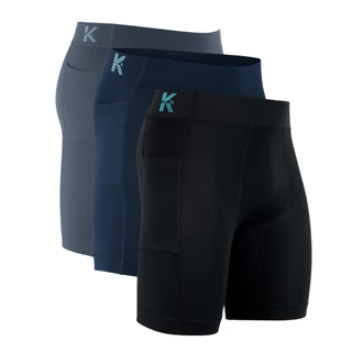 Kit 3 Bermuda Térmica Compressão Esportiva Treinos Academia Natação Piscina Ciclismo Corrida