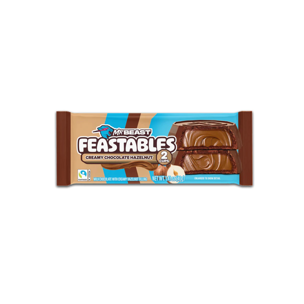 Mr Beast Fastables Creamy Chocolate Halzenut | Shopee Brasil