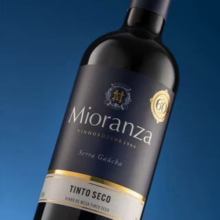 Kit 4 Vinho Tinto Seco De Mesa Mioranza 750ml