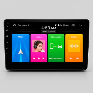 Central Multimidia 9pol 2gb 32gb Quadcore Carplay E Android