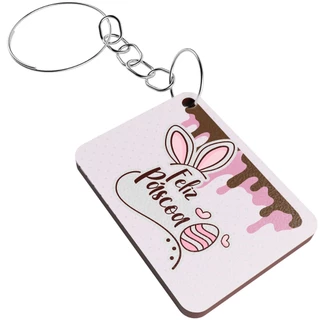 Lembrancinha Especial Feliz Páscoa Orelhas de Coelho Chaveiro Delicado em Oferta na Shopee