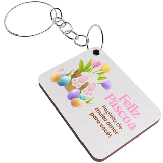 Lembrancinha Delicada Páscoa Repleta de Muito Amor Chaveiro Mimo Mdf em Oferta na Shopee