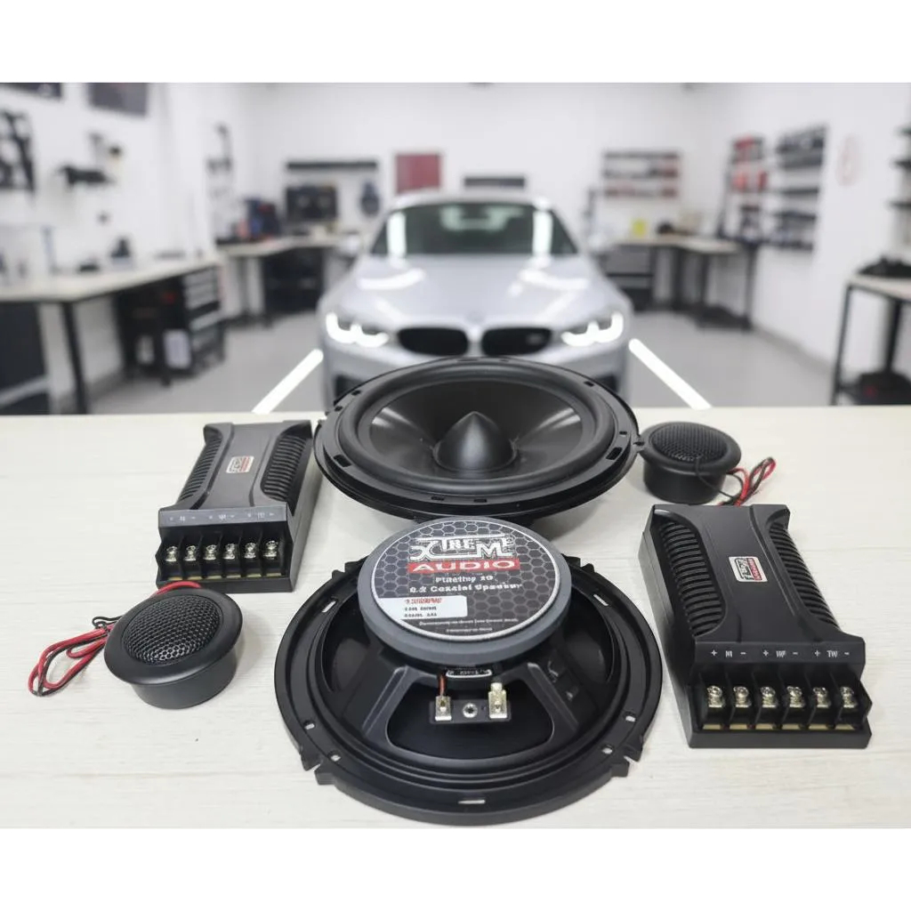 Kit 2 Vias Alto Falante Som Xtreme X6 420w RMS O KIT TIPO Pioner