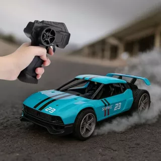 Carrinho Controle Remoto Solta Fumaça Recarregável Brinquedo em Oferta na Shopee