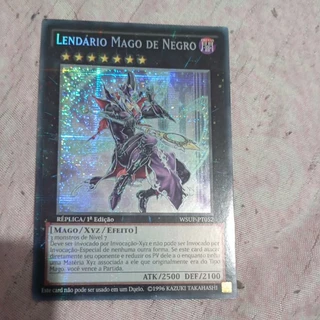 CARTA ORIGINAL YU GI OH RARA O LENDARIO MAGO NEGRO CARTA RARA NAO TEM OUTRO PRINT