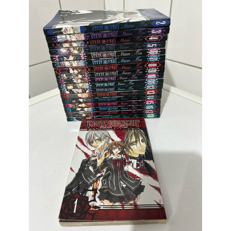 Vampire Knight 1 ao 18 (mangás usados)