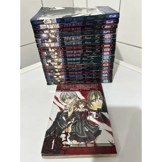 Vampire Knight 1 ao 18 (mangás usados)