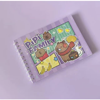 Livro de Colorir Capivara cute 50 Folhas Caderno de Desenho Pintura Coloring Book infantil MM em Oferta na Shopee