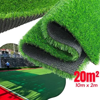 Grama Sintética 20mm Artificial Tapete Semelhante Natural 20M² (10m x 2m) Fácil Instalação em Oferta na Shopee