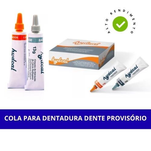 Cola para Colar Dentadura Pivo Provisorio Dentadura | Shopee Brasil