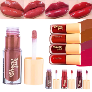 Lip Gloss Labial Tint Cream Cheirinho de Chocolate Alta Pigmentação Confortável  Choco Fun Fenzza em Oferta na Shopee