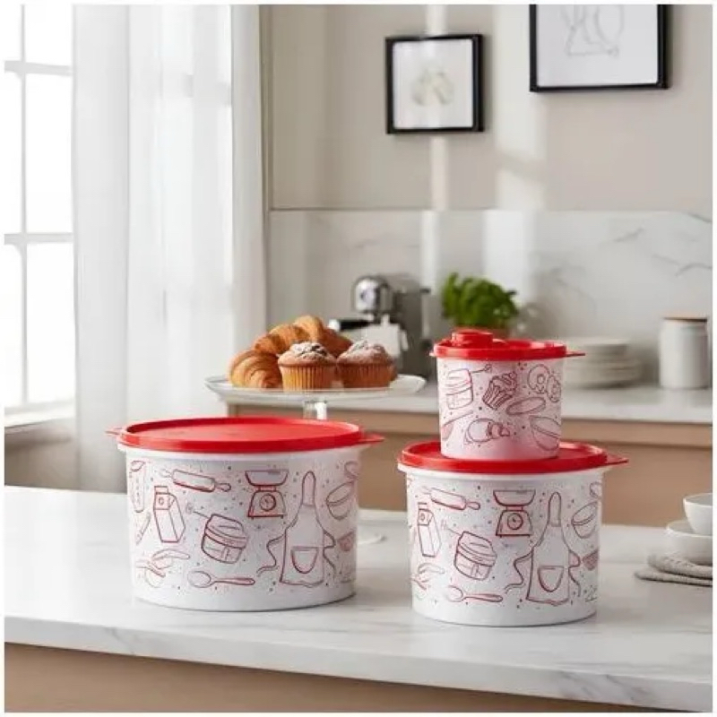 Tupperware kit Caixas Receitas Lançamento Tupperware | Shopee Brasil