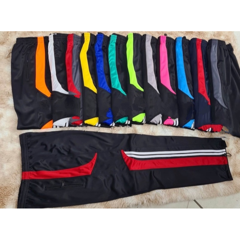 Kit 02 Calça de Agasalho Espotiva Masculina Modelo Novo Flanelada Academia , Esporte , Caminhada Multicolorido