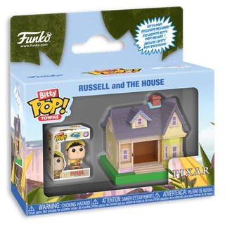 FUNKO BITTY POP  THE HOUSE AND RUSSEL PIXAR UP TOWNS  85515 NOVO ORIGINAL em Oferta na Shopee