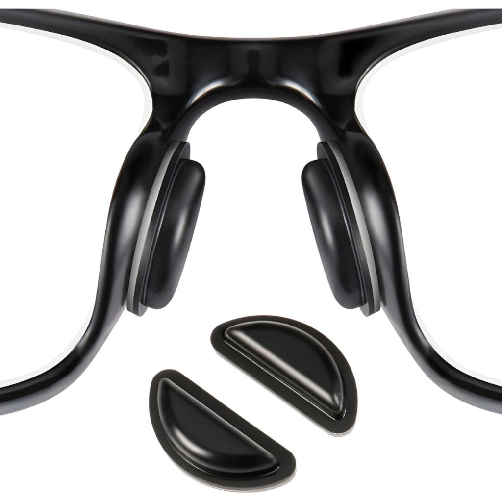 Kit 4 Plaquetas Oculos Silicone Adesiva Nariz Antiderrapante ...