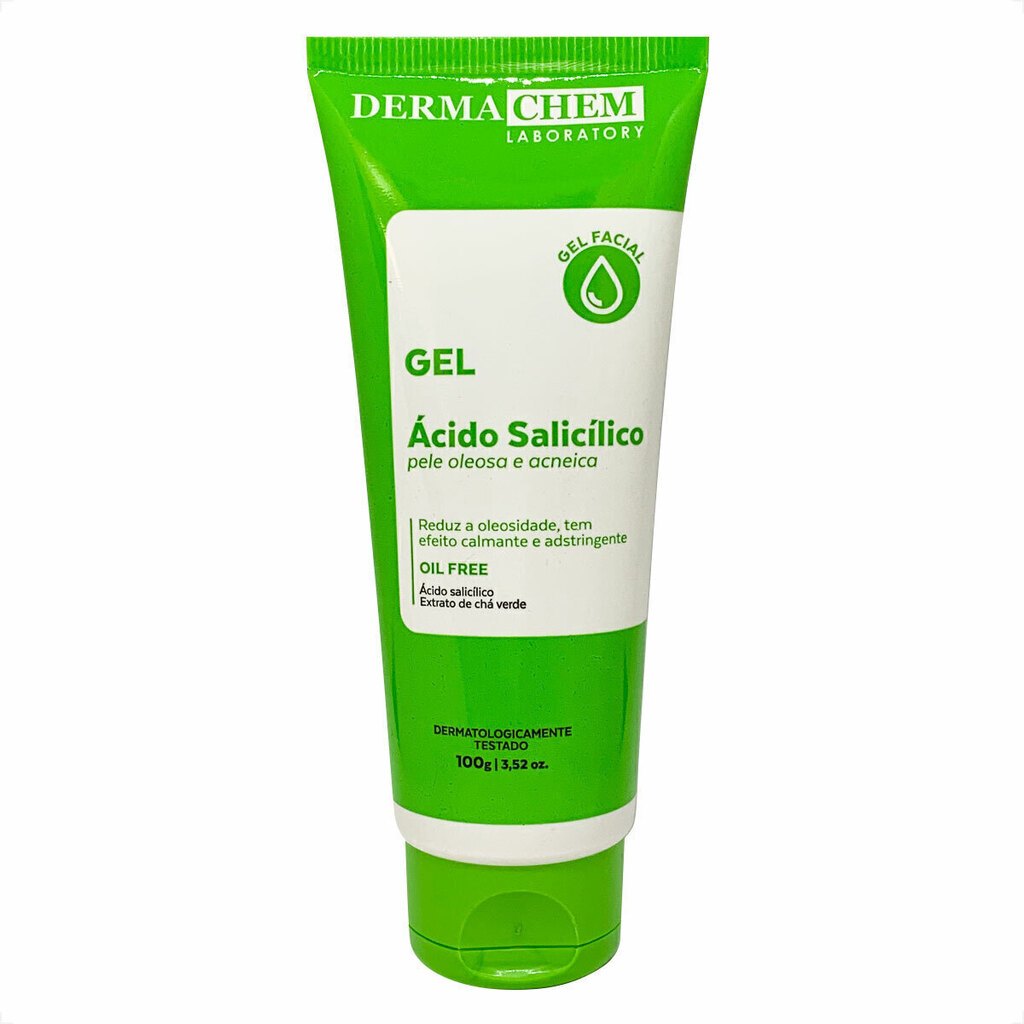 Gel Facial Antioleosidade Ácido Salicílico Oil Free para Pele Oleosa ...