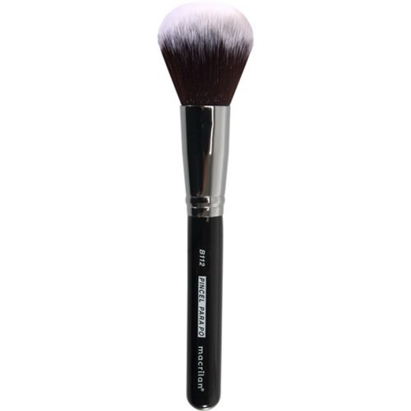 Pincel Profissional para Pó solto ou compacto Macrilan B112 | Shopee Brasil