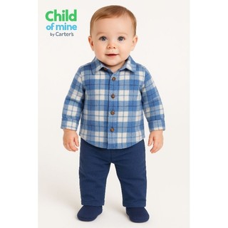 Conjunto Infantil Importado Child of Mine by Carter. 's  💙 em Oferta na Shopee