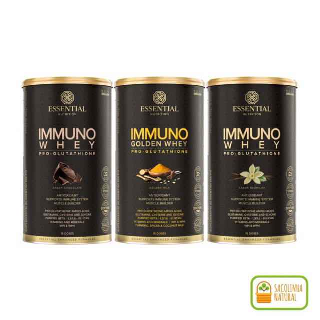 Immuno Whey Pro Glutathione 15 Sachês/31g