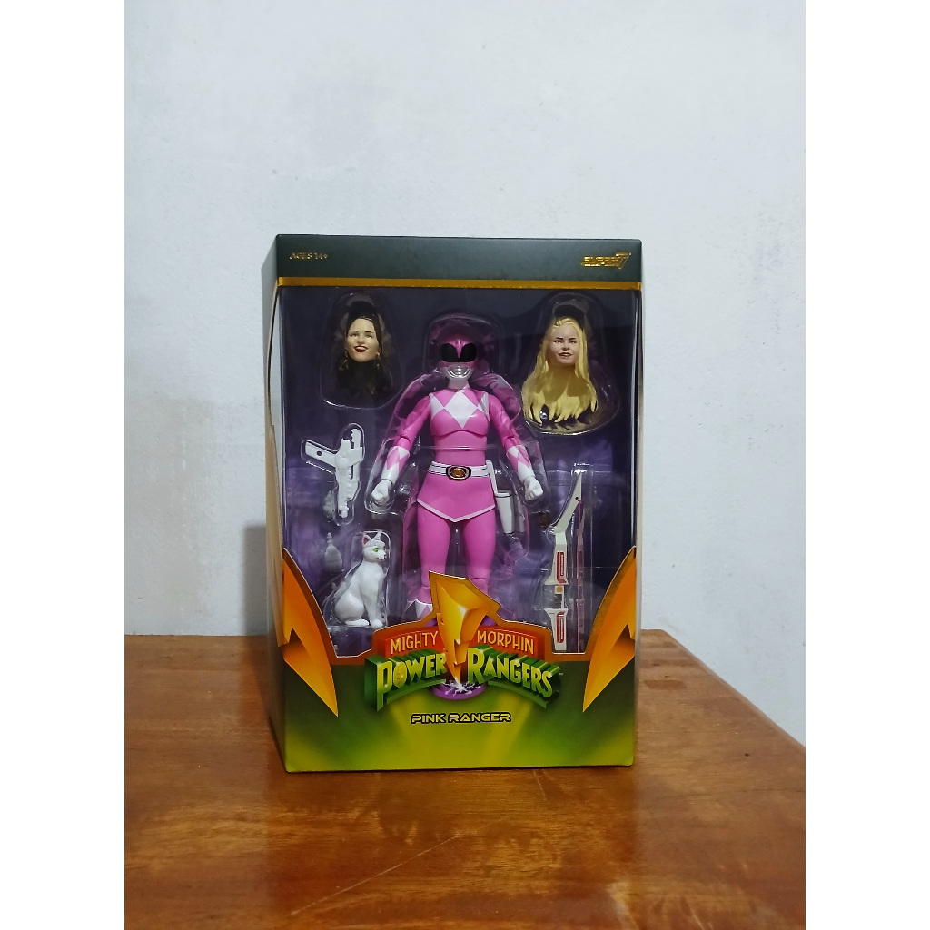 Ranger Rosa Super7 Ultimates Power Rangers | Shopee Brasil