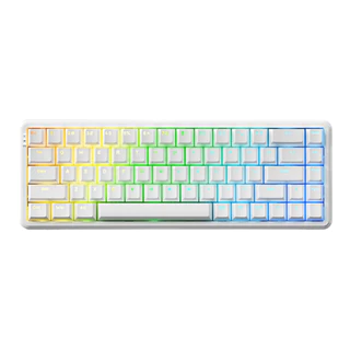 Ajazz ak680 max teclado magnético he interruptor de efeito hall 60% 8k/1k rgb com fio/sem fio jogos
