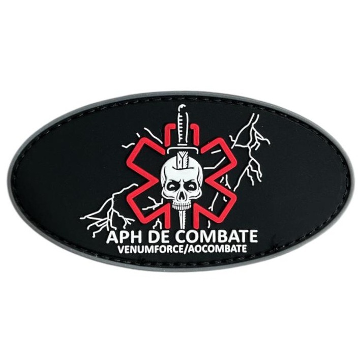 Patch Emborrachado Diversos Cruz Vermelha APH Tático MARCH
