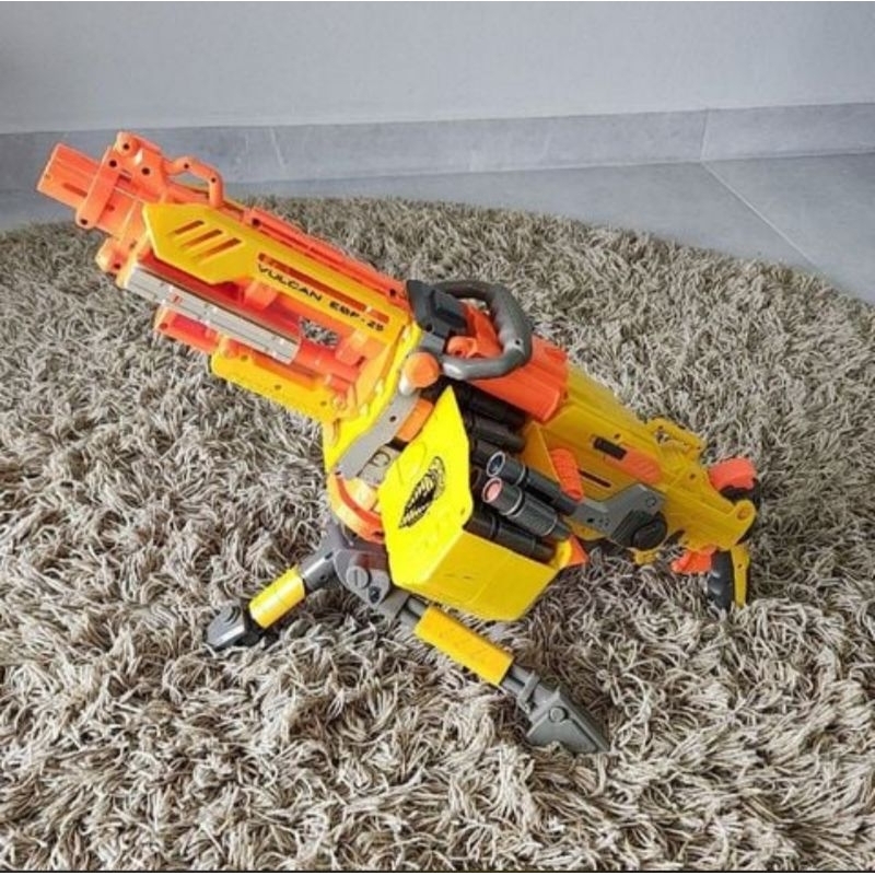 Brinquedo Nerf Vulcan Ebf-25 completa. | Shopee Brasil