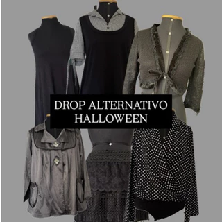 Drop Alternativo de Halloween 11.10 Bazar Brecho Desapego Alt Gotico Emo Goth Punk Dark