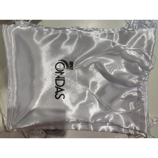 100 Saquinhos de cetim personalizados medida: 20x35 cm para chinelos