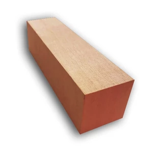Bloco Madeira Cedro Rosa - Para Artesanato E Entalhe 15x10x6