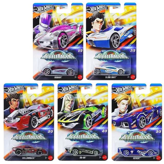 🔥 Hot Wheels Acceleracers 2025 – Set Completo 5 Silver Series! 🔥
