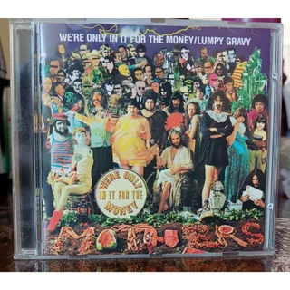 2 Albums em 1 CD - Frank Zappa & The Mothers - We're Only In It for the Money + Lumpy Gravy (CD Importado)