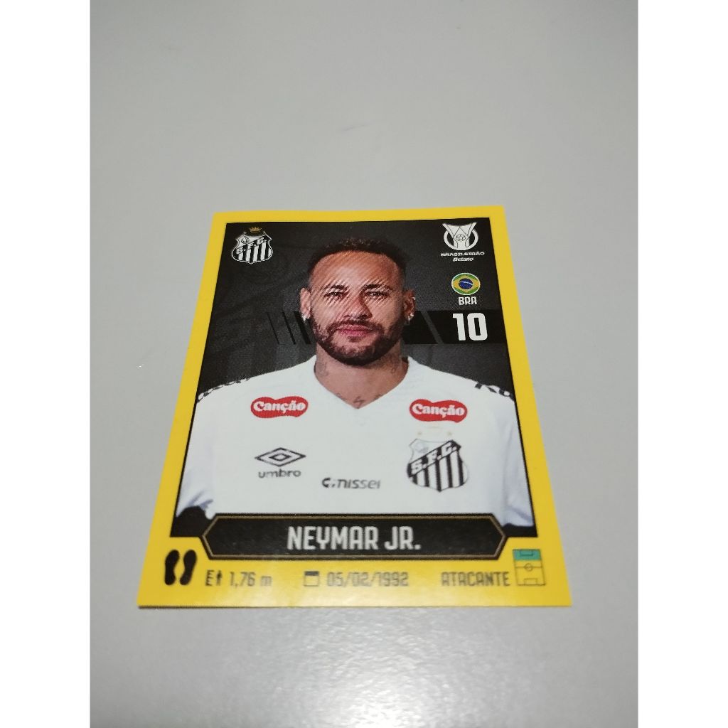 FIGURINHA CAMPEONATO BRASILEIRO 2025 NEYMAR JR. DO SANTOS (Nº 338 ...