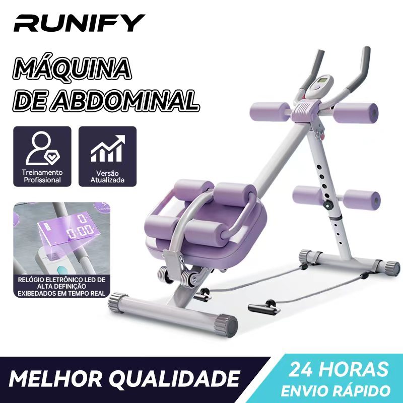 Aparelho De Abdominal Perder Barriga Academia Em Casa Multifuncional ...