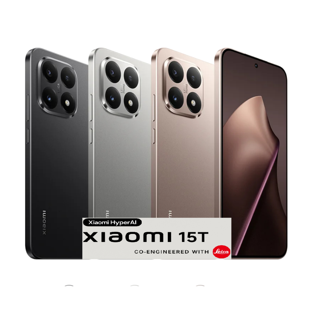 XIAOMI 15T - 5G - NFC - IP68 - LEICA - GLOBAL - LANÇAMENTO