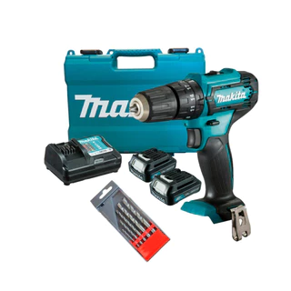 Parafusadeira/Furad Impacto Makita 12v Hp333dwye com 2 baterias em Oferta na Shopee