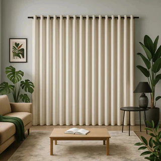 Cortina Tecido Oxford de Sala Quarto Escritório Premium Liso 3,00 x 2,50 metros em Oferta na Shopee