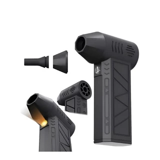 Mini Soprador Turbo Jet Alta Potência Recarregável Usb Preto