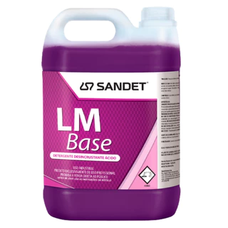 LM Base 5L Detergente Desincrustante Ácido Remove Sandet