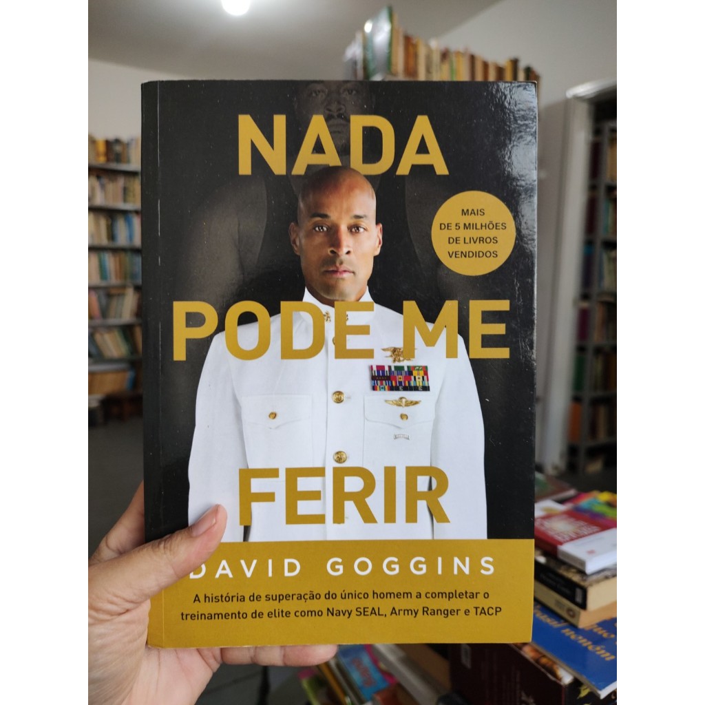 Nada pode me ferir - David Goggins | Shopee Brasil