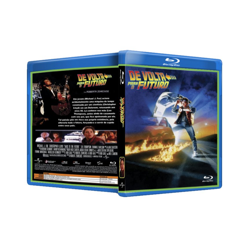 Blu Ray De Volta Para o Futuro (DUBLAGEM CLÁSSICA) | Shopee Brasil