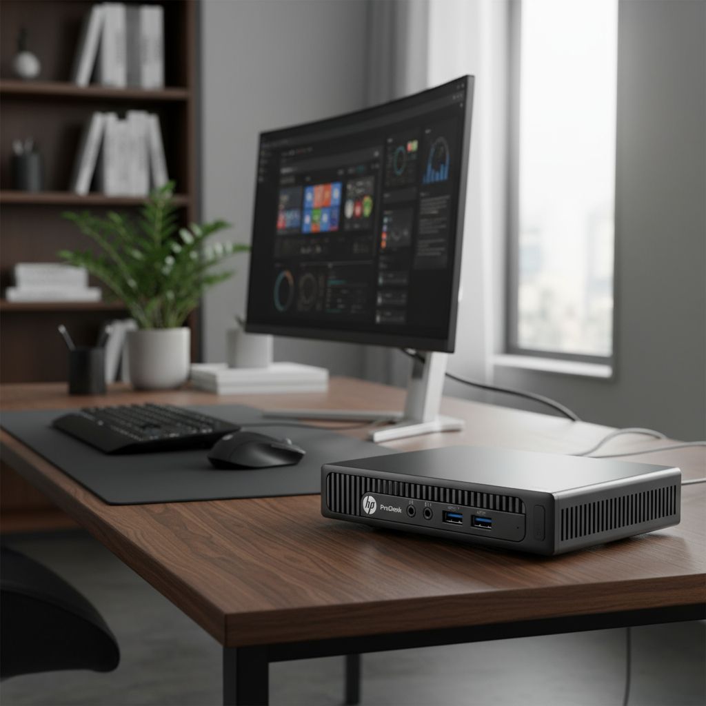 Mini Pc Hp Prodesk 600 G1 Core I7 8gb Ssd 240gb Windows Pro