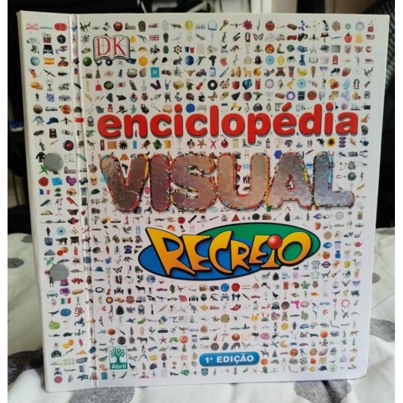 Livro / Enciclopédia Visual Recreio | Shopee Brasil