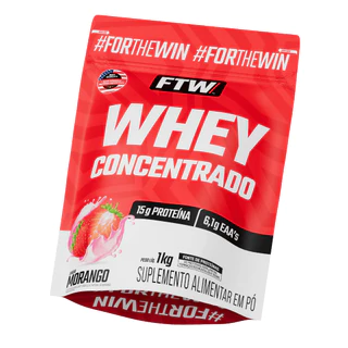 FTW Whey Protein Concentrado 1kg Refil – 15g de Proteína Por Dose em Oferta na Shopee