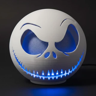 Suporte Alexa Echo Dot 4ª e 5ª Geração – Modelo Estranho mundo de Jack Halloween 3D