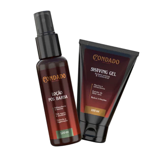 Kit Barba Masculino Completo Necessaire Shampoo Condicionador Modelador Balm Óleo Tônico Pós Barba