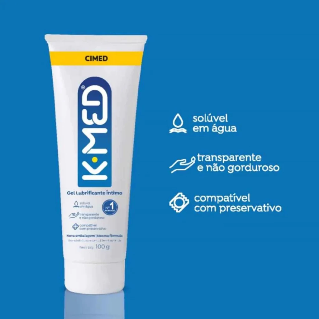 Gel Lubrificante Íntimo K med - 100g