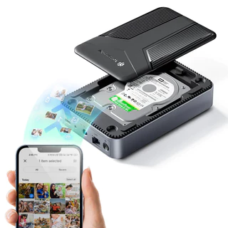 Servidor NAS Storage Yottamaster Orico Armazenamento Nuvem até 8Tb Dlna Samba
